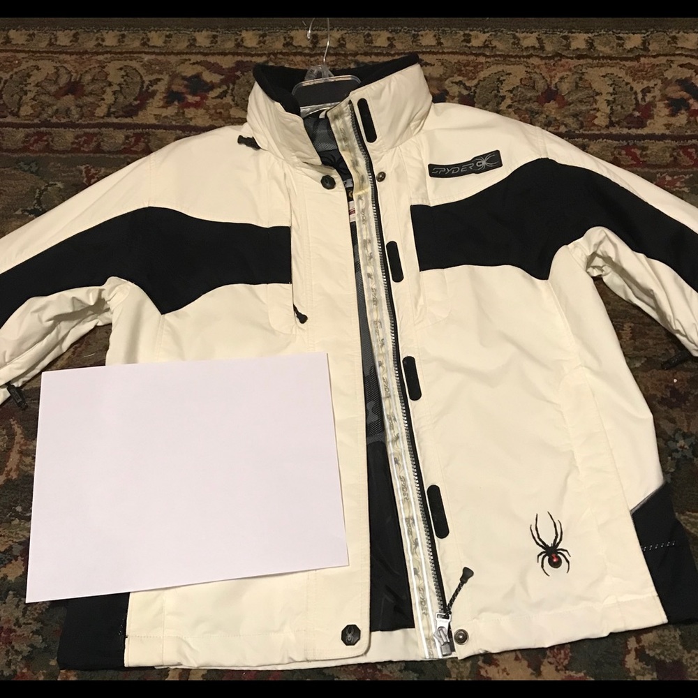 ⛷ Vintage Spyder Ski Snowboard Color Block Jacket - Picture 6 of 8